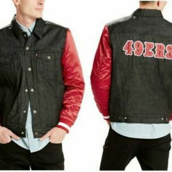 49ers denim jacket